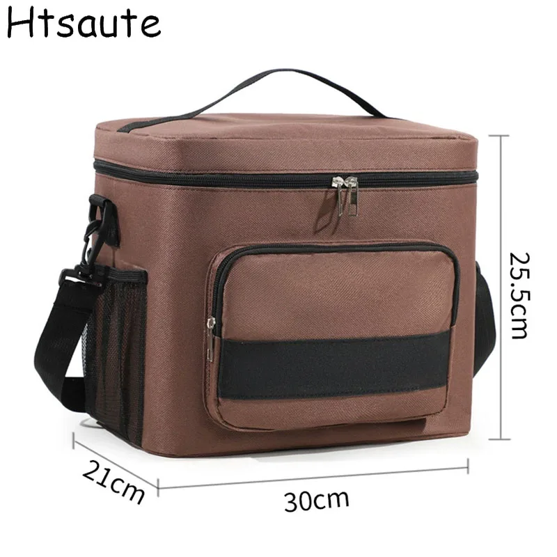 

Aluminum Foil Thickened Waterproof Insulated Bag Portable Handbag for Office and School, Reusable meal bag lunch box lonchera