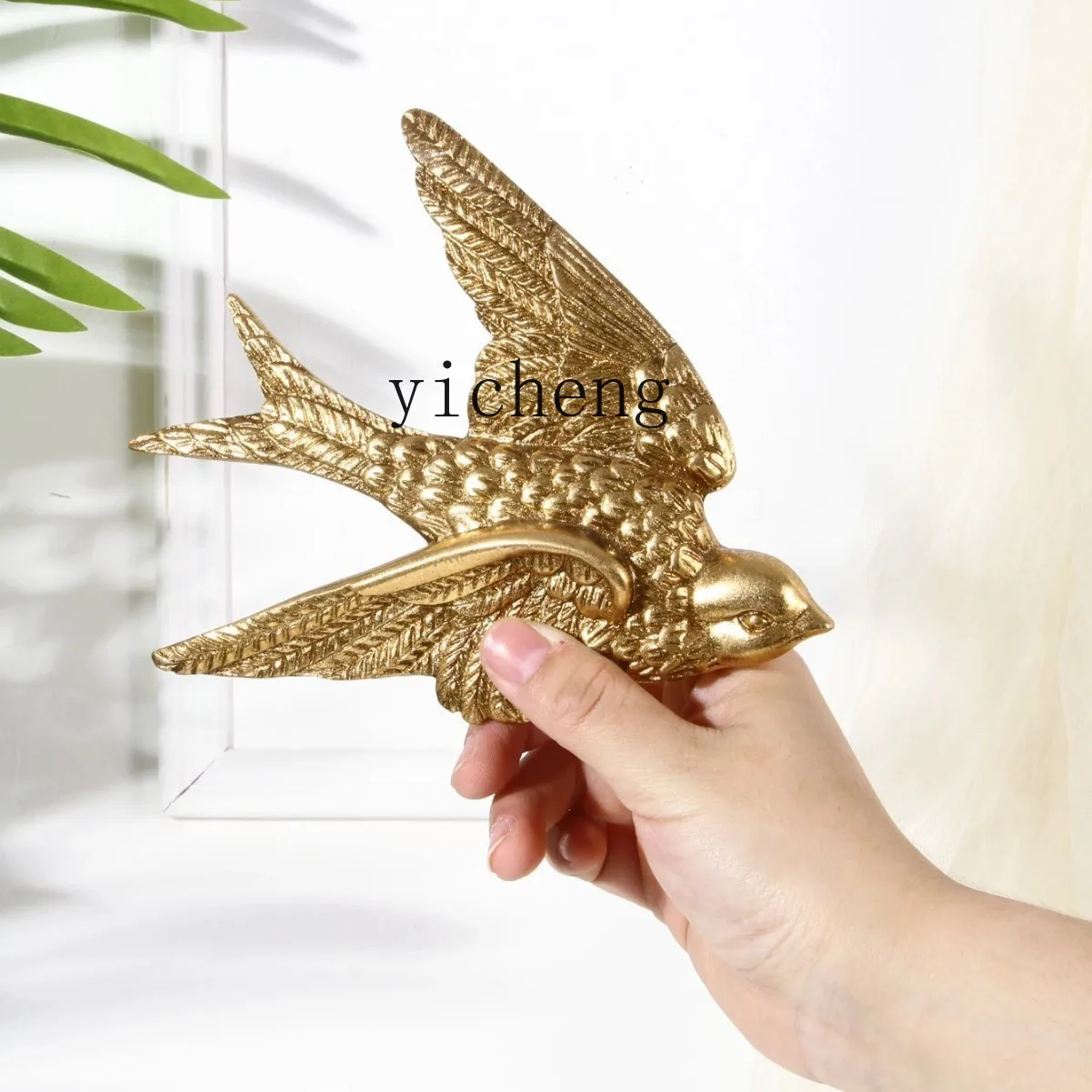 

TQH Flying Bird Wall Hanging Chinese Style Decoration Sofa Background Wall French Retro Style Wall Light Luxury