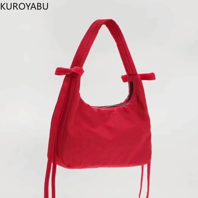 Fashion Ladies Handbag Women’s Shoulder Bag Cute Bow Ladies Tote Bags Casual Female Purses Sweet Woman Purse Handbags