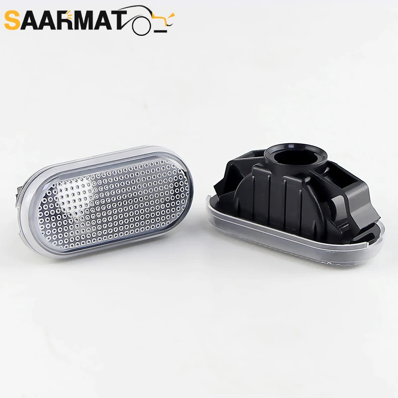 2PCS Side Indicator Signal Marker Light Lamp Shell Cover No Bulb For Nissan 350Z Z33 Navara D40 Cube Pathfinder R51 Qashqai J10