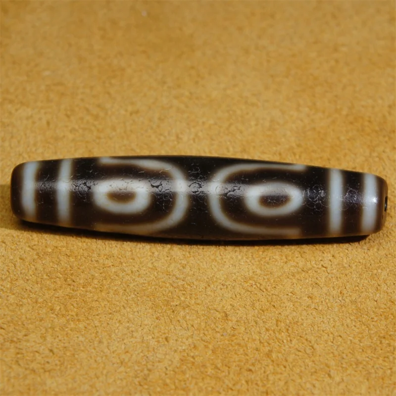 

Smooth Oily Ancient Tibetan DZI Beads Old Agate 7 Eye Totem Amulet Pendant GZI