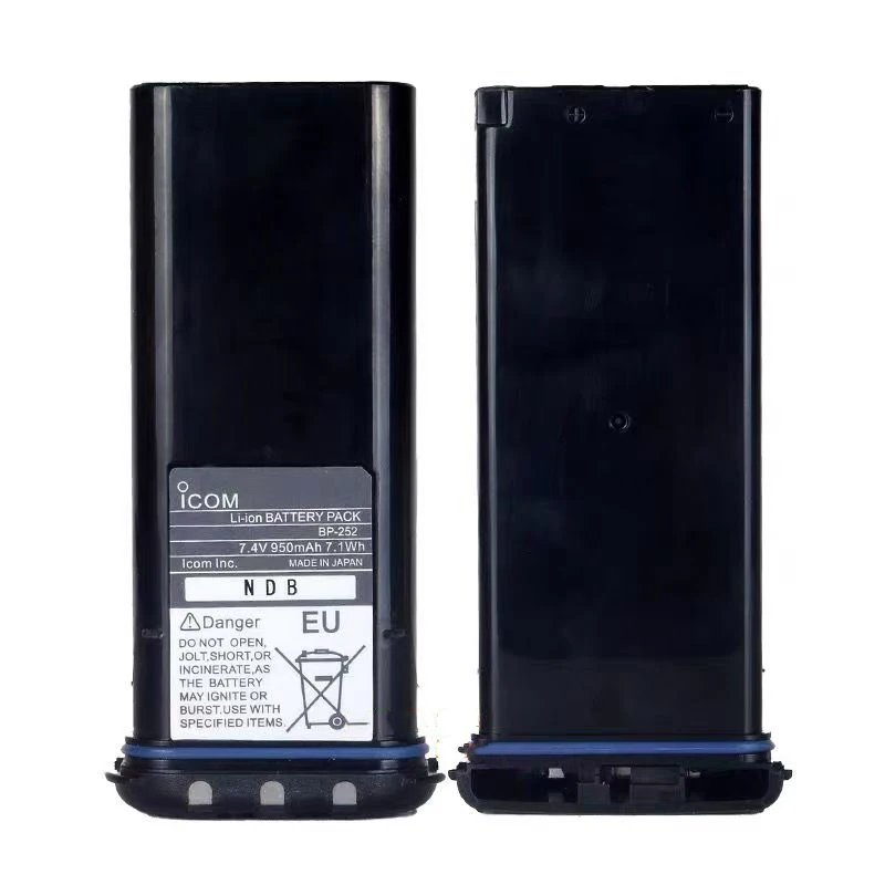 New 7.4V 980mAh for ICOM BP-252 IC-M33 IC-M34 IC-M35 M36 Walkie-Talkie Battery