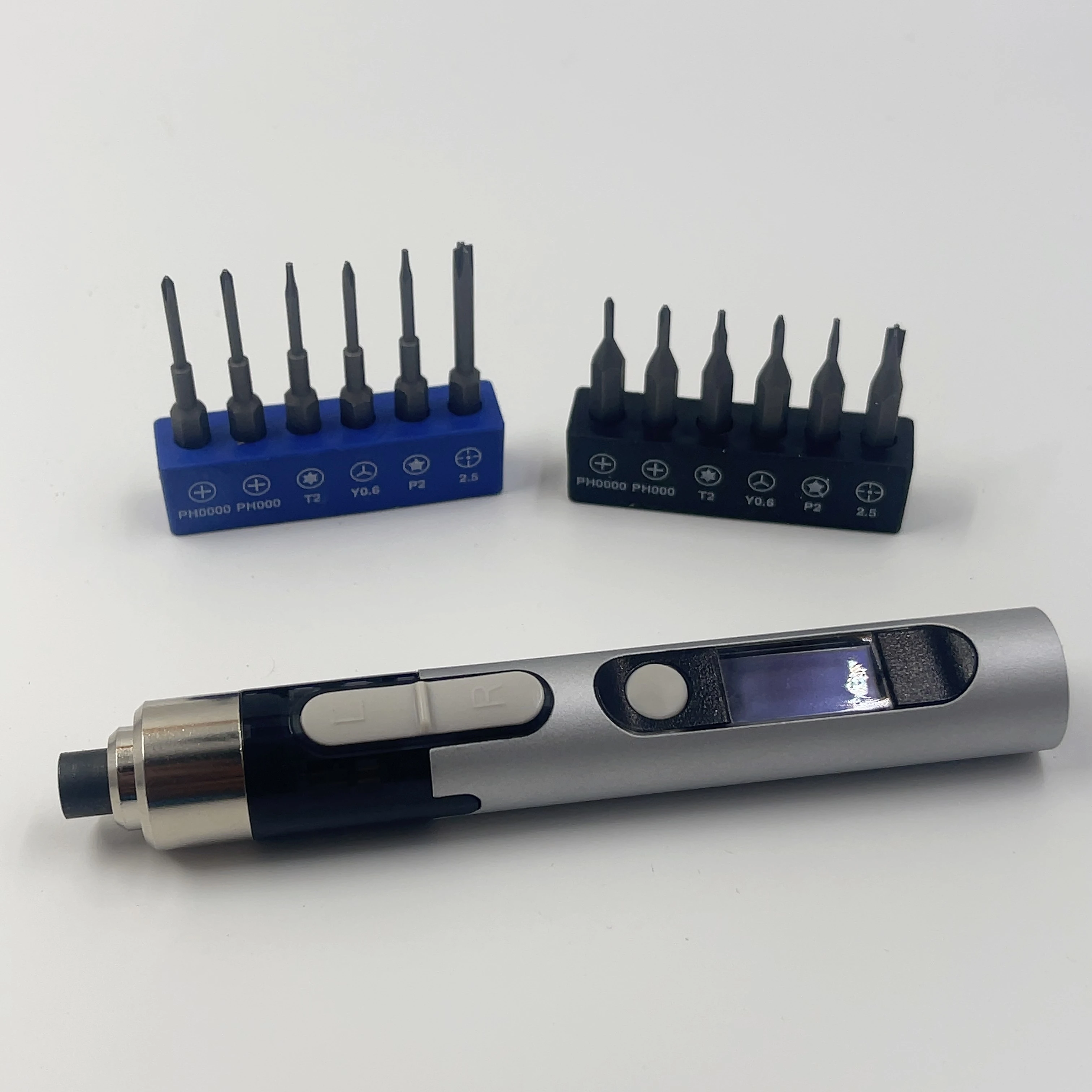 MaAnt L5 12in1 Torque Electric Screwdriver Wrench With Strong Magnetic Adsorption Bits For Mobile Phone Disassembly Repair Tool