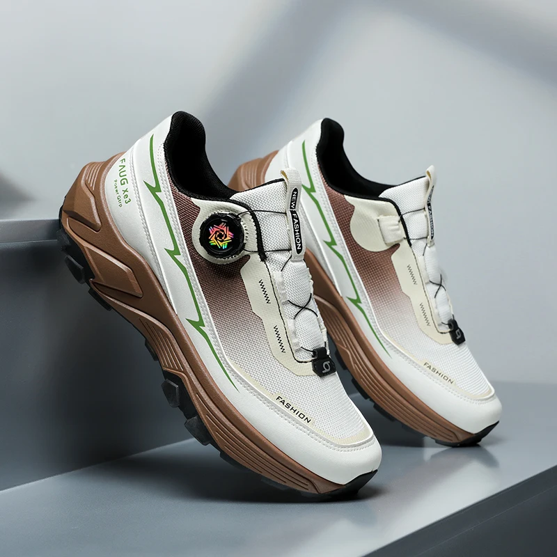 New Men's Running Shoes Lightweight Breathable Mesh Sneakers for Men Casual Sports Summer Comfortable Anti-Slip Plus Size 39-46 - Image 3