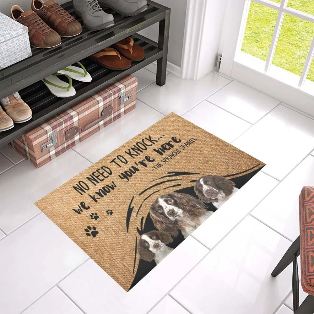 CLOOCL Jack Russell Are Proof Doormat 3D Print Absorbent Non-slip Doormat for Kitchen Bathroom Home Decor Doormat Drop Shipping