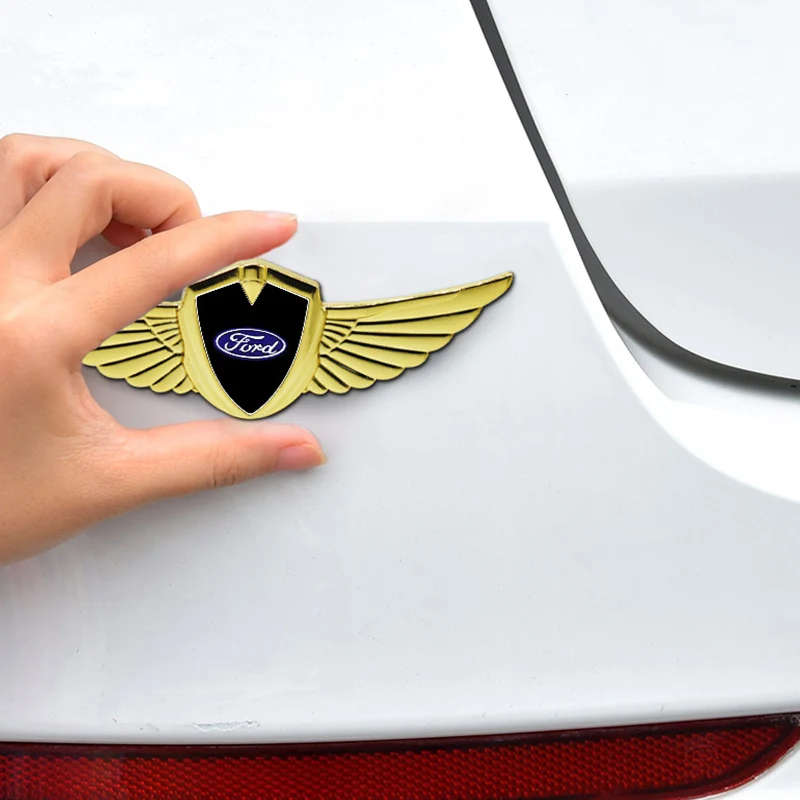 

3D Metal Car Styling Badge Emblem Stickers Decal Decoration Accessorie For Ford Focus Mondeo Ecosport Ranger Fiesta Fusion Kuga