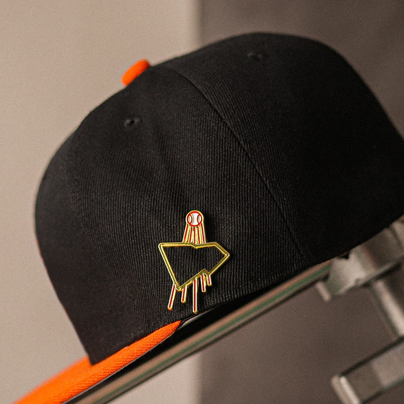 Mexican Hat Pin Trendy Retro Baseball Cap Decorative Ornament Brooches Backpack Lapel Badge Accessories Gift for Kids Friends