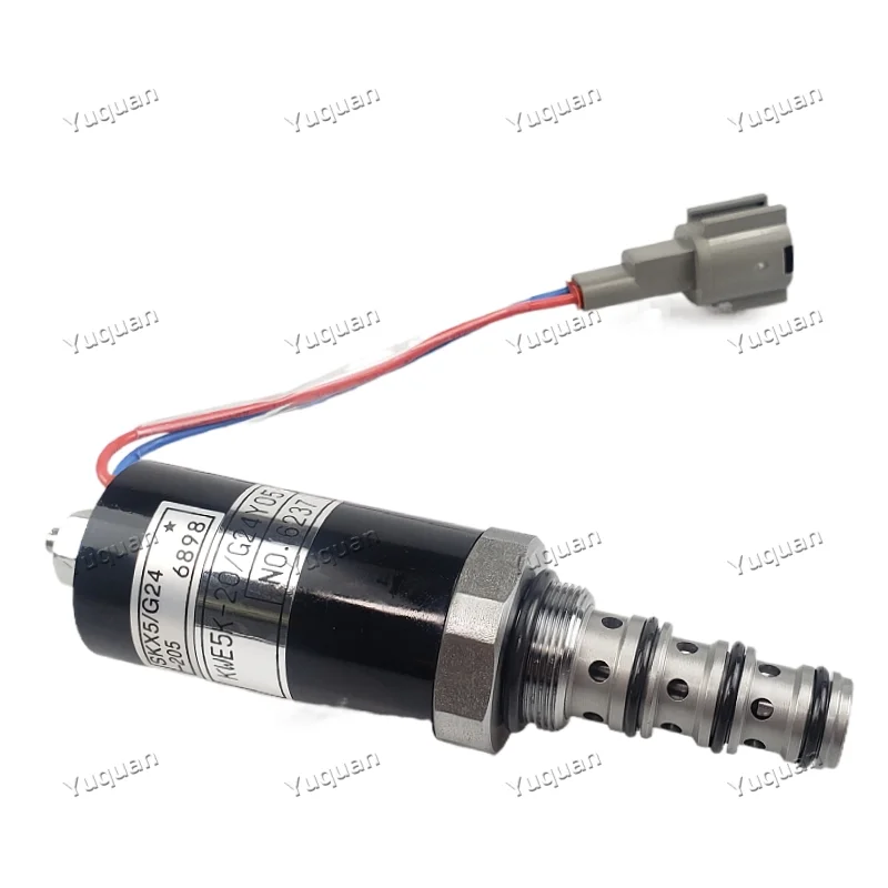 HD820 excavator spare parts solenoid valve KWE5K-20/G24Y05 G24Y05 Rotary brake solenoid valve KWE5K_G24Y05