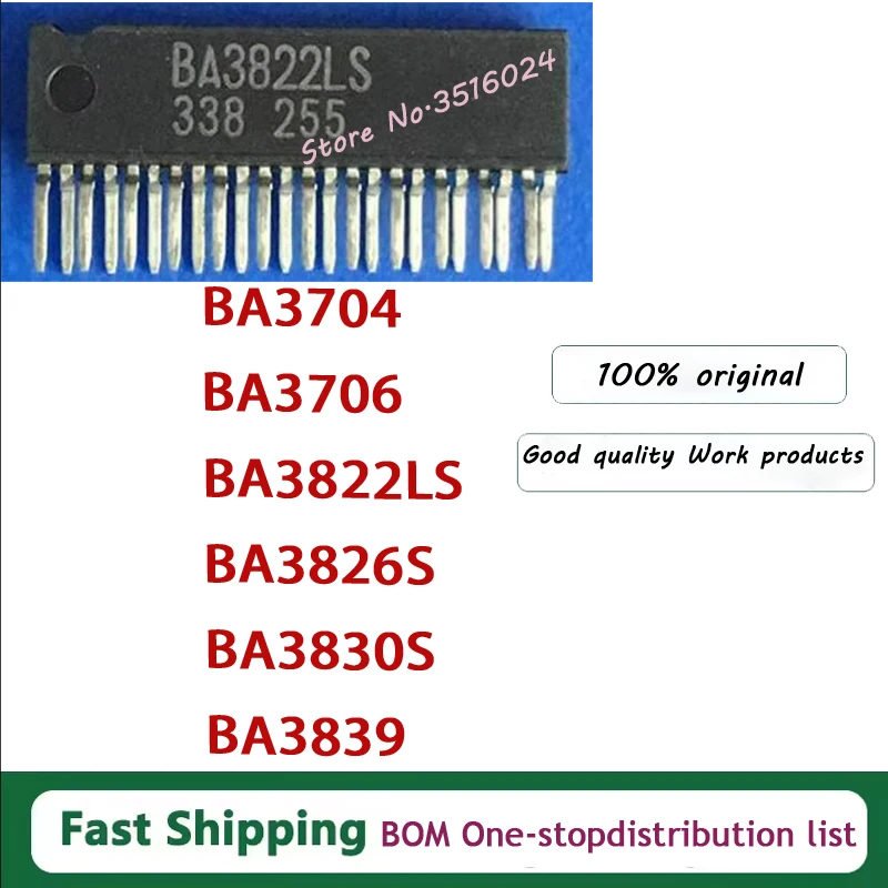 10PCS~5PCS/LOT BA3704 BA3706 BA3822LS BA3826S BA3830S BA3839 DIP New original in stock
