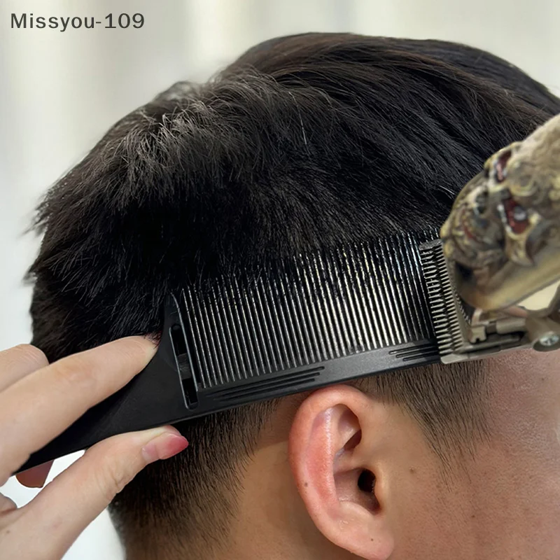 Professional Barber Hair Cutting Curved Positioning Comb Adjustable S Arc Design Hair Comb Hairdresser Tools