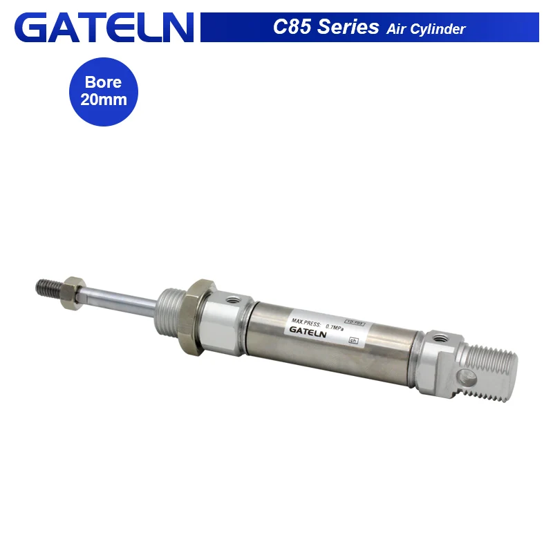 C85N20 CD85N20 Air Cylinder Standard Double Acting mini cylinder CD85N20-10-B CD85N20-50-B