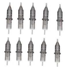 10pcs Tattoo Cartridge Needles For Rotary Sterilized Safety Permanent Makeup Needle 1RL, 3RL, 5RL, 7RL, 9RL, 11RL