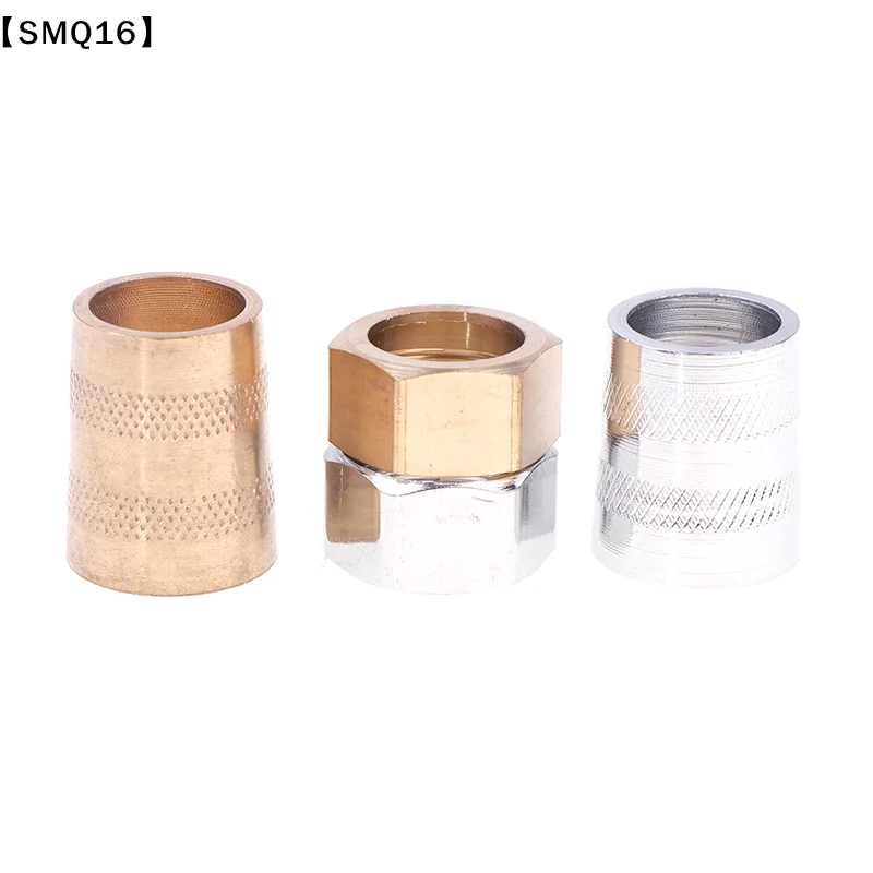 1Pc Brand New Shower Hose Nut Connector Connection Water Inlet Pipe Interface Nut Nozzle Connector Screw Parts Accessories【SMQ】