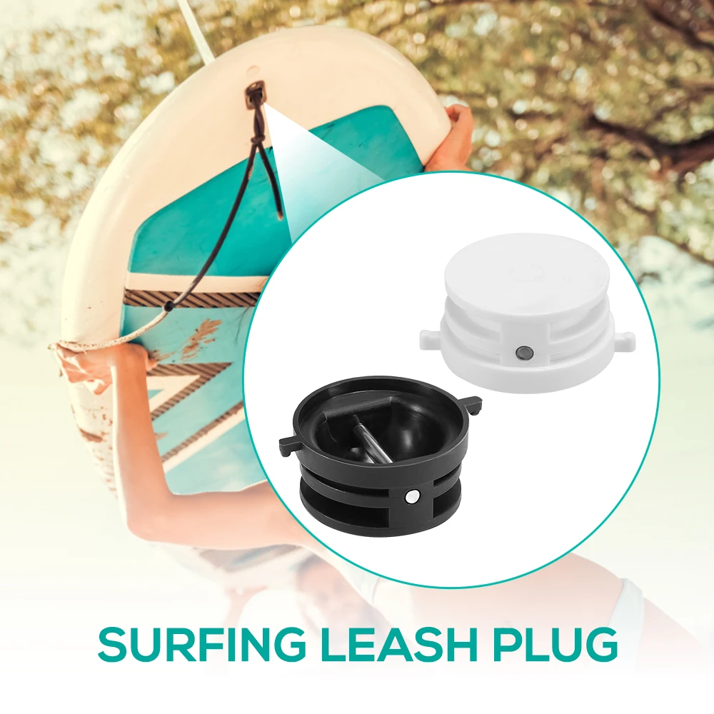 10 PCS Surfboard Leash Plug SUP Board Longboard Leg Foot Rope Round Cup Deck Plugs Surfing Accessories For Outdoor 2024