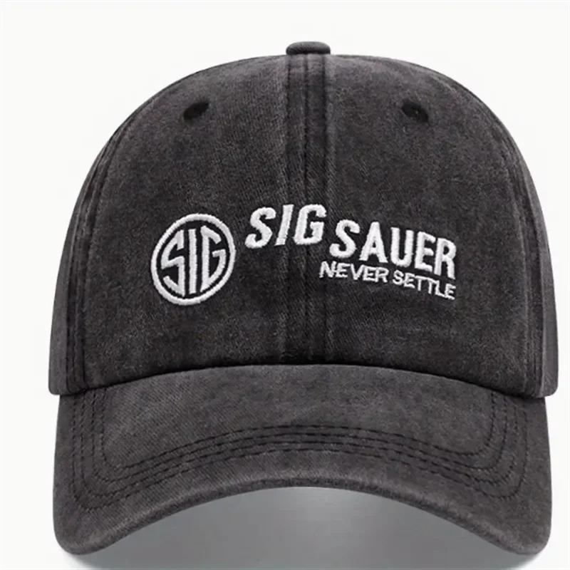 SIG SAUER Baseball Cap Outdoor Warm Hat For Men And Women Stocking Cap With Cross-Border Supply Chain