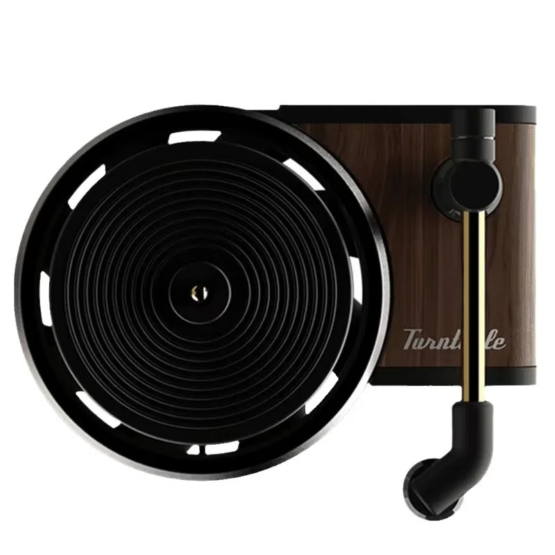 Simulation Retro Record Player Fragrance Clip Car Air Conditioning Vent Fragrance Car Universal Solid Aroma Car Supplies