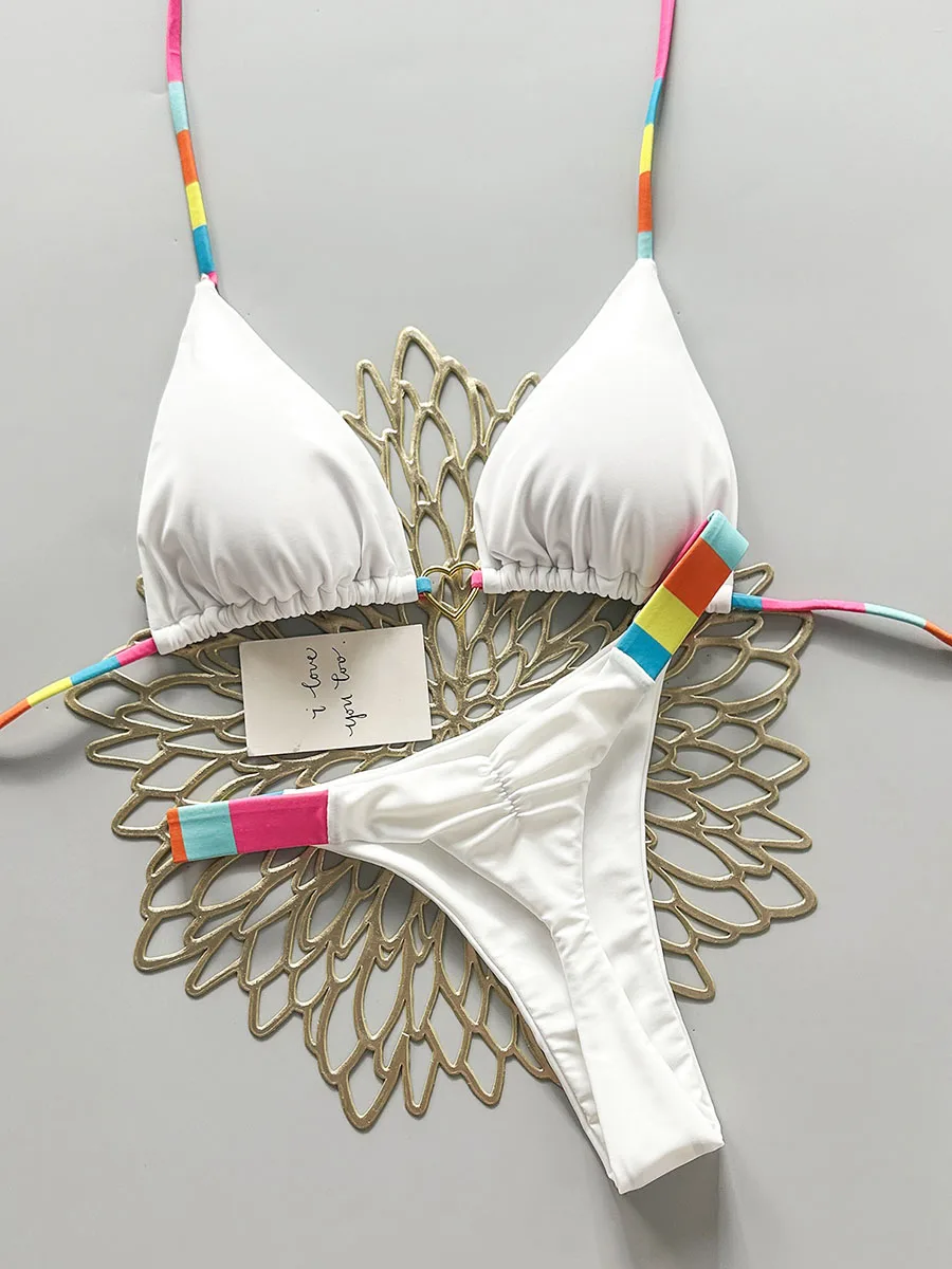 Push Up Bikinis 2026 New Sexy Women Swimsuit Swimwear Female Micro Bikini Set Print Biquini Bathing Suit Swimming Suit Beachwear