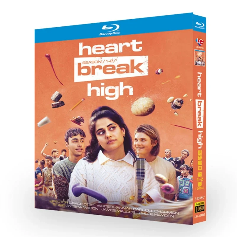 

Heartbreak High Season 1-2 Blu-ray Disc