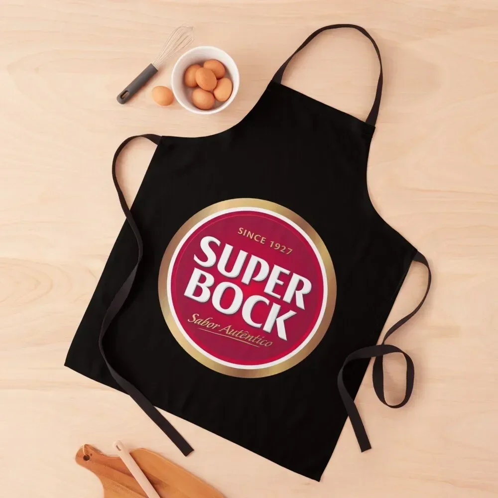 

super bock since 1927 logo Apron Costume Waiter Restaurant household woman christmas kitchen Apron