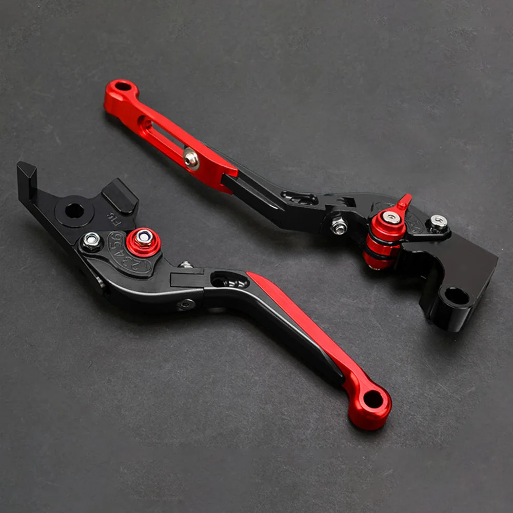 For HONDA TRANSALP XL600V XL600 XL 600V CNC Adjustable Folding Handle Levers Transalp 600 650 700 XLV Brake Clutch Lever Brake