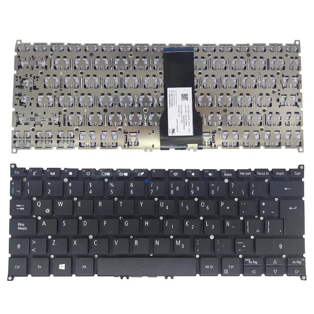 

For Acer Spin 5 SP513-52NP SP513-52N SP513-53N SP314-52 51 Latin LA SP keyboard