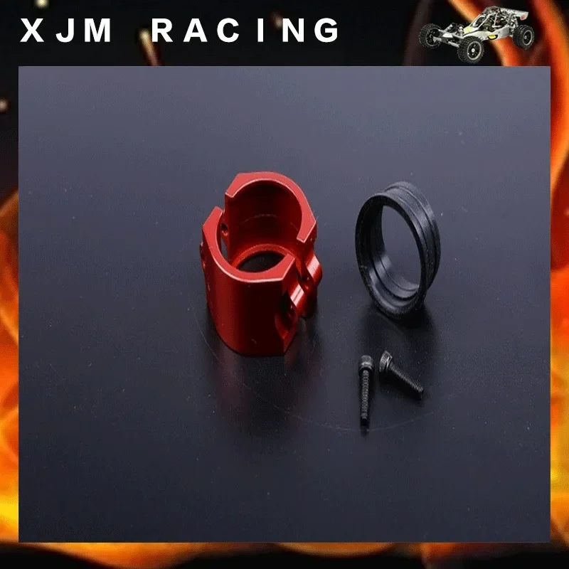 Braçadeira de metal cnc para carro rc 1/5, tubo de escape para peças de caminhão hpi baja 5b 5t 5sc rovan kingmotor rofun