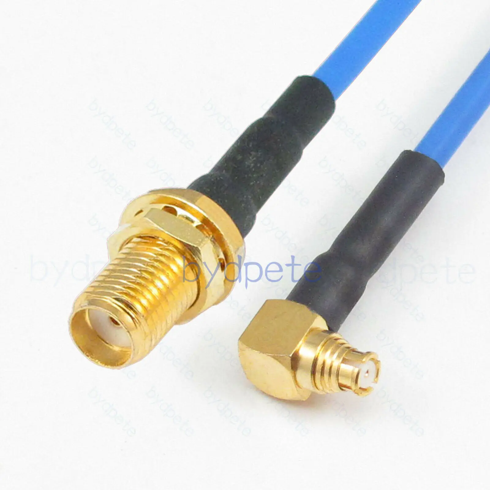 

SMP female right angle 90 degree to SMA Female Bulkhead RG405 RG086 Semi Flexible 50ohm Cable Lot Coaxial High Quality