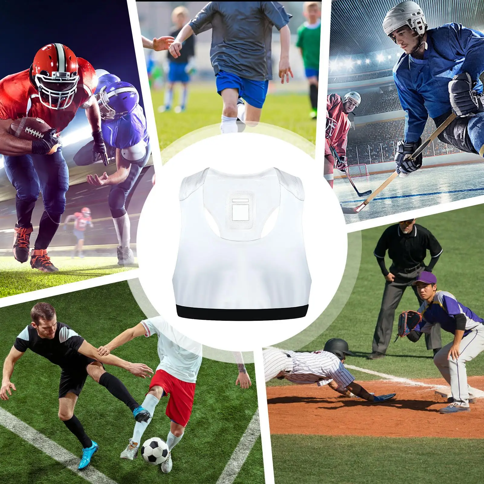 Soccer Gps Tracker Vest Breathable Polyester Sports Tracker Vest Quick Dry Fitness Tank Top Soccer Athlete Performance Vests