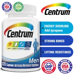 Centrum Men's Multivitamin/Multimineral Supplement with Vitamin D3, B Vitamins & Antioxidants, Gluten-Free, Non-GMO