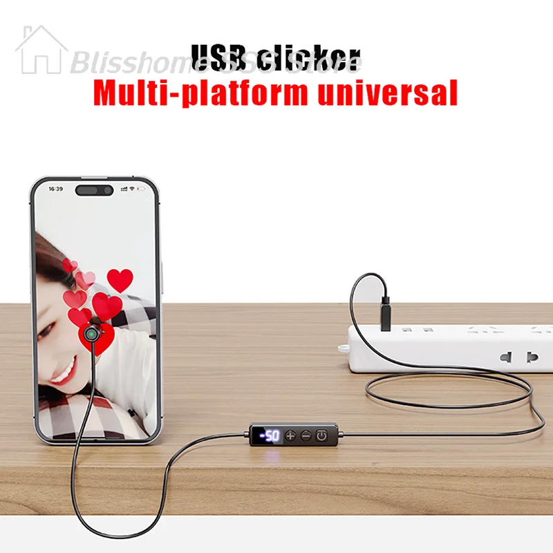 【S】Auto Clicker For Phone Automatic Phone Screen Tapper Automatic Physical Tapper For Game Assistance Task Tapper Accessory