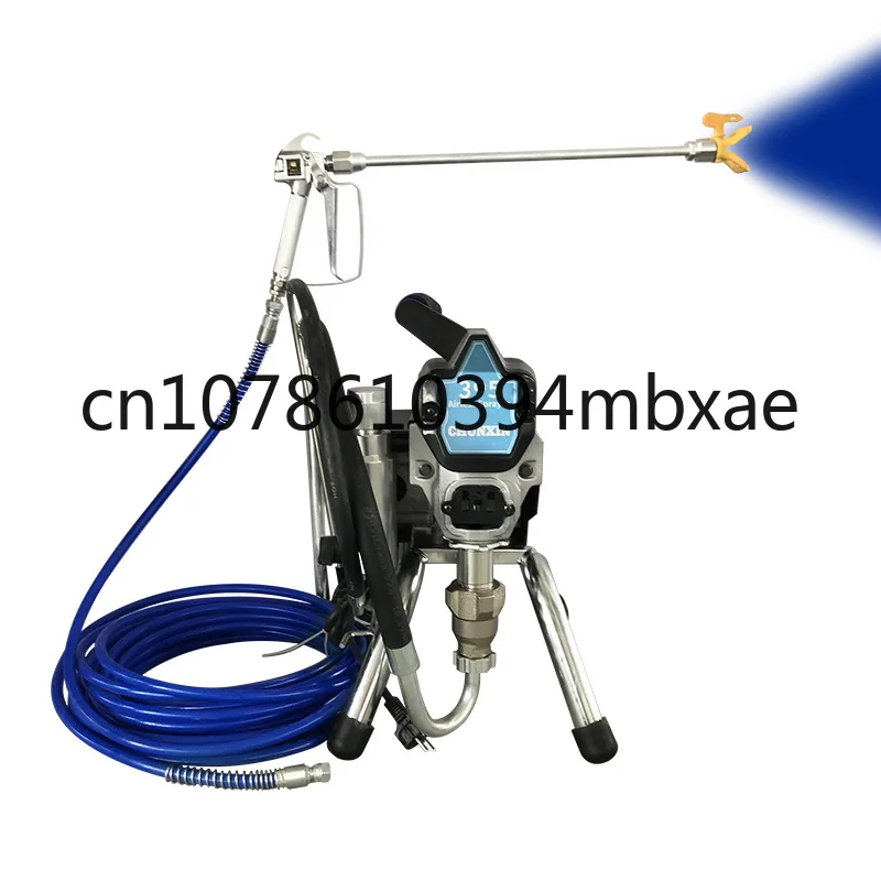 High pressure electric paint sprayer equipment building wall piston pump airless gun airless paint sprayer electric