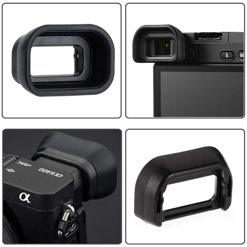 FDA-EP17 Viewfinder Eyepiece Eyecup Eye Cup For Sony A6600 A6500 A6400 Digital Camera, Replace Eyepiece FDA-EP17 EP-17 Durable