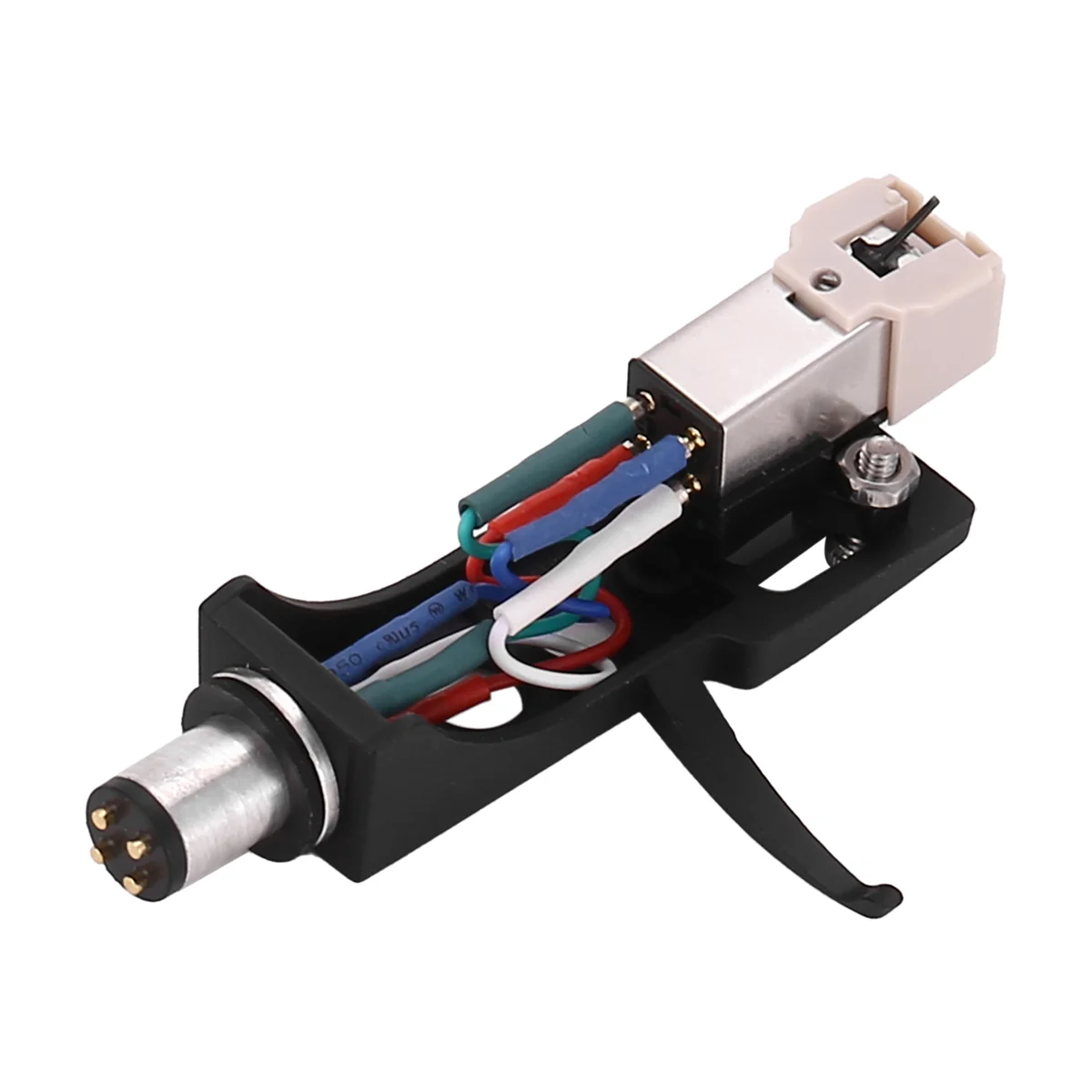 

Stylus with Turntable Headshell 4 Pin Contacts for Phonograph Turntable Gramophone LP Vinyl Needle