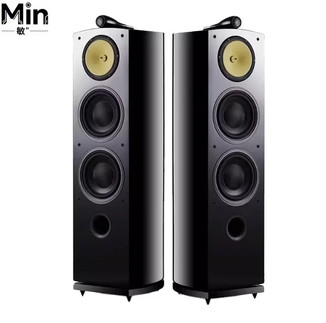 WZ 801 Passive Floor Standing Tower Speaker Wood Cabinet Non Powered Lossless Sound for Home Audio