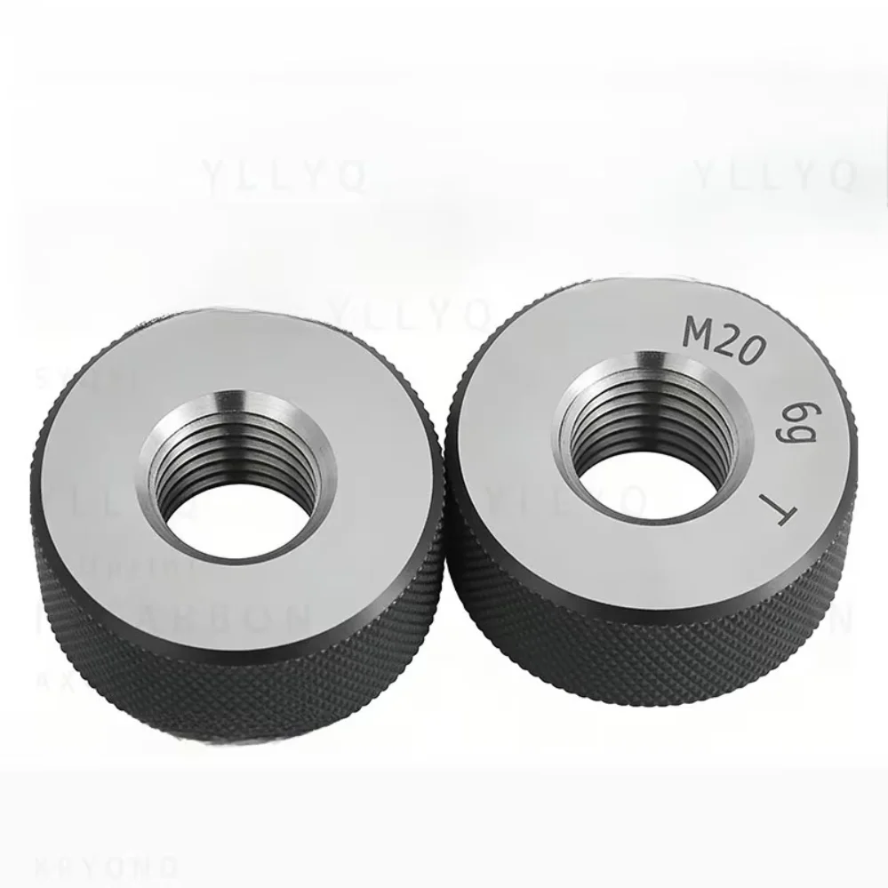 1SET(1*GO+1*NOGO)2A 1''1/4 1''5/16 1''3/8 1''7/16 1''1/2 1''9/16 1''5/8 UN/UNC/UNF/UNS/UNEF America Fine Tooth Thread Ring Gauge