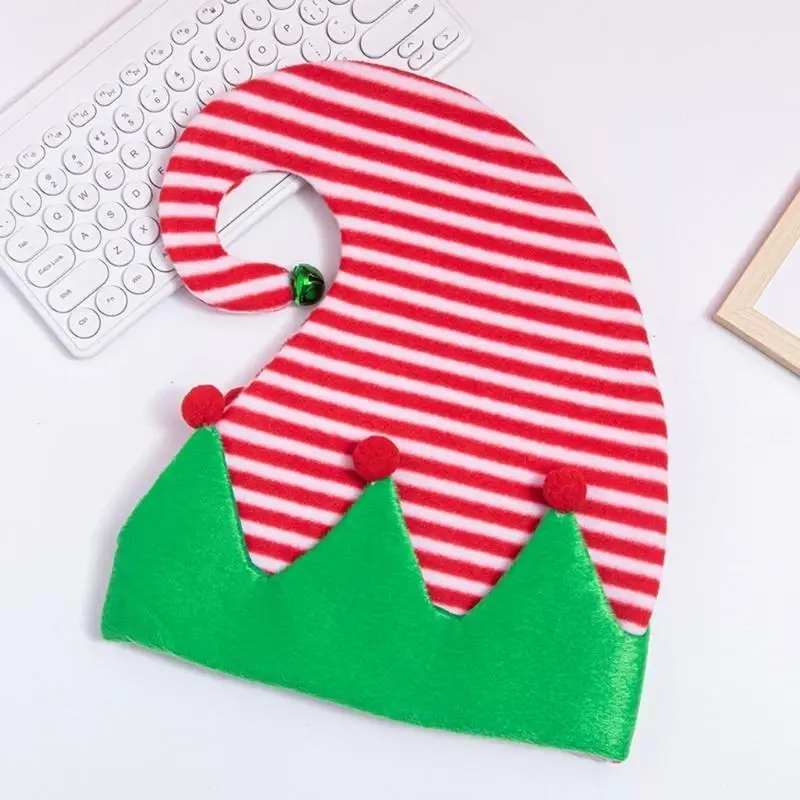 31BB Christmas Elf Unisex Leprechaun Hat Christmas Photo Props Cheerful Hat Baggy Hat Leprechaun Wear