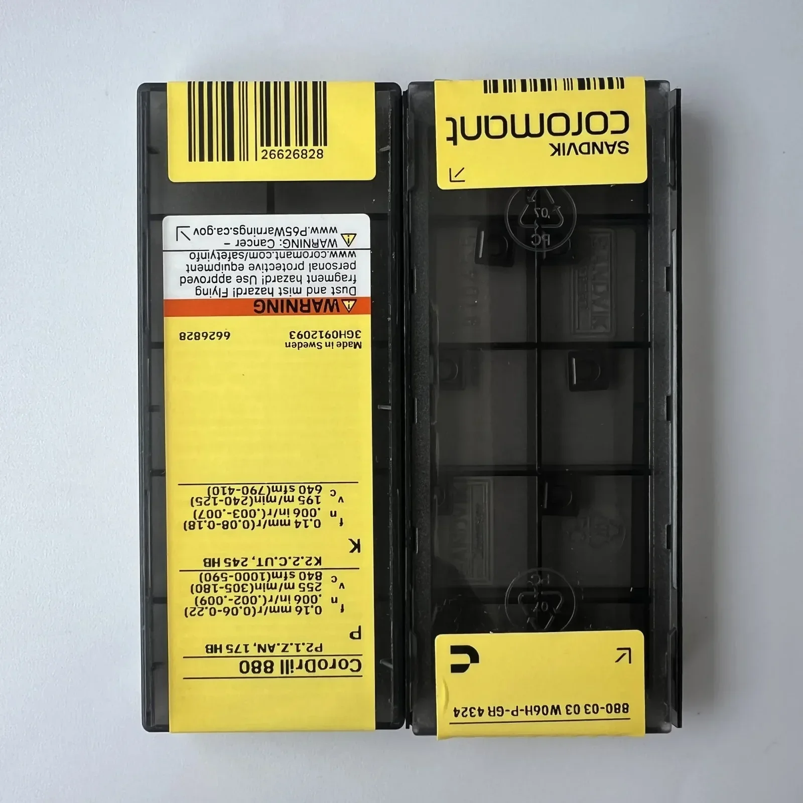 

SANDVIK-Coromant / 880-0303W06H-P-GR 4324 / 10 Pcs