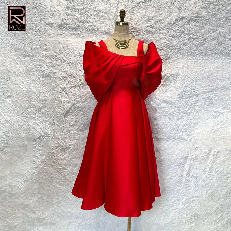 

Однотонные элегантные платья трапециевидной формы для женщин с квадратным воротником без рукавов и высокой талией, темпераментное вечернее платье, женский модный стиль