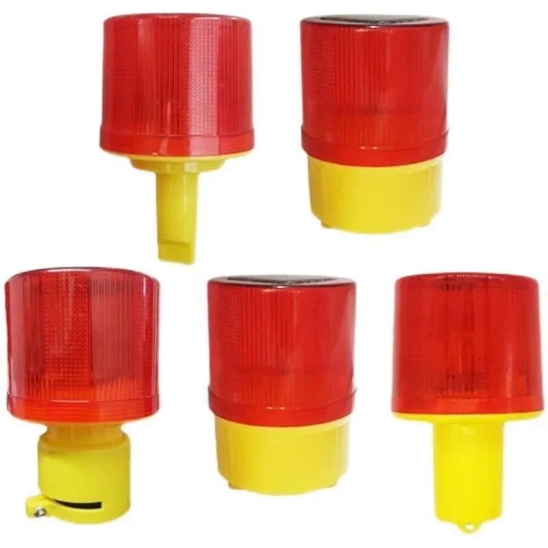 Magnet light solar warning light signal light traffic construction crane automobile road outdoor roadblock flashing light