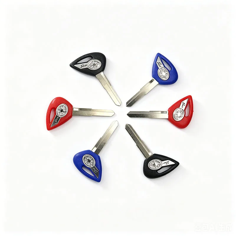 

Motorcycle Blank Key Uncut Ignition Replacement - Compatible with Yamaha V-Star 650 1100 XVS650 XVS1100 DragStar