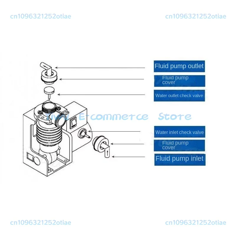 DZ-2XU2 chemical metering pump bellows dosing pump quantitative supply pump dosing  220V BB