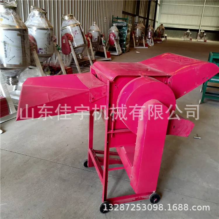 Green wheat kernel diesel powered granulator Household sorghum multi-function mobile convenient threshing machine