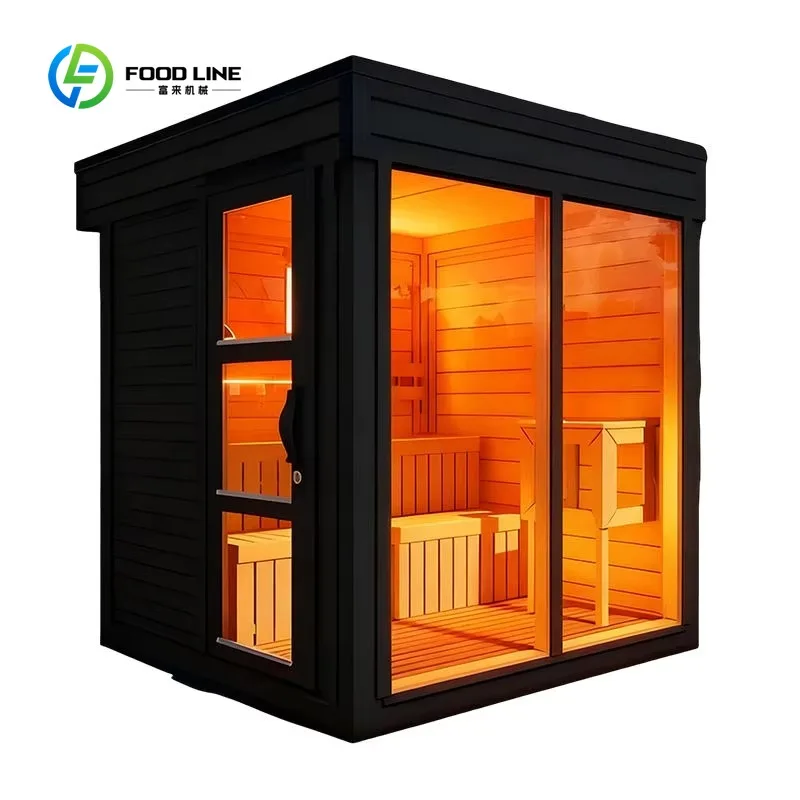 Customized Outdoor Traditional Sauna Modern Design Steam Room Far Infrared Sauna Outside Oem/odm Wholesale