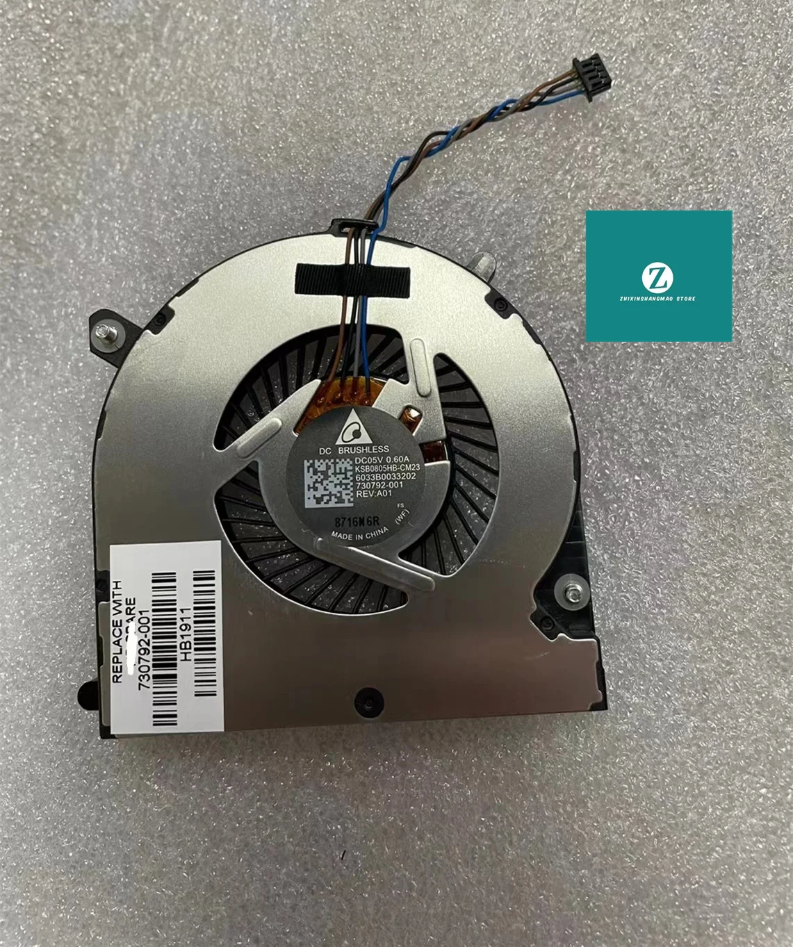 FOR HP 840 G1 850 G1 740 G1 ZBOOK 14 FAN 730792-001