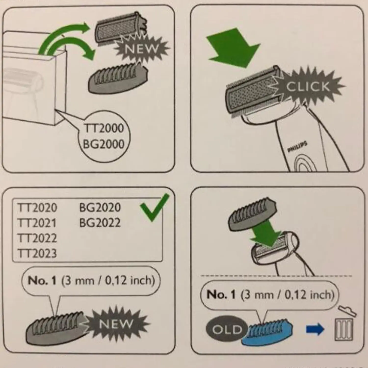 LISI BG2000 رأس بديل من رقائق الجسم مناسب لأداة تشذيب فيليبس نوريلكو BG7040 BG7030 BG5025 BG2020 BG2039