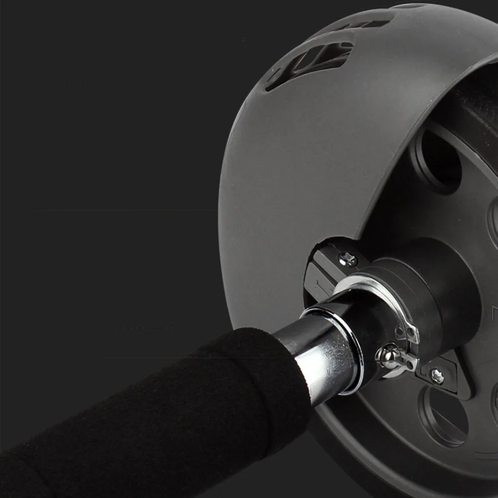 

1pcs 2 Abdominal Roller Durable Non-Slip Handle Sweat-Absorbing Exercise Wheel For Home Gym Office Ab Roller
