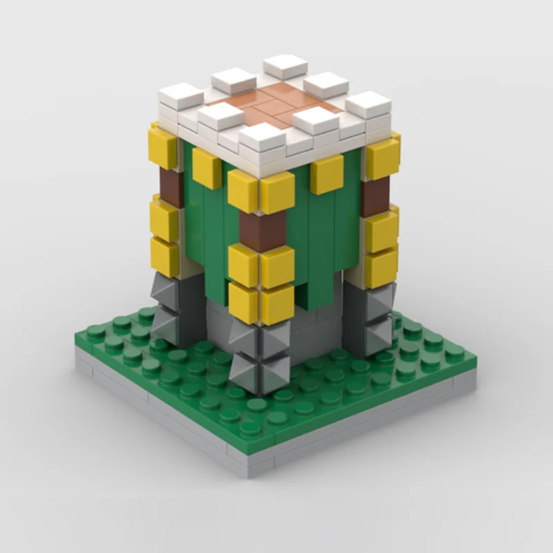 Medieval Castle Model MOC Building Bricks Archer Defense Tower Modular Technology Gifts Holiday Assemble Children Toys Suit