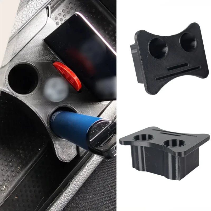 

Multi-Function Cup Holder Divider For VW Golf Holder For Tokens Change Card Slot For Parking Gas Cards Car Interior Accessory