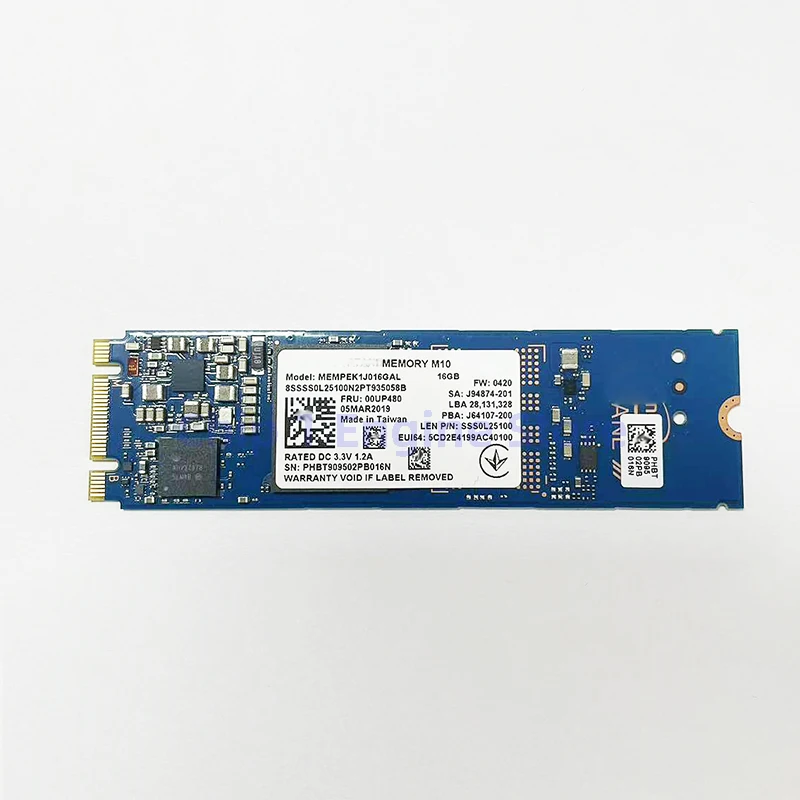 1-5PCS M10 M.2 2280 16GB Internal solid state drive memory Compatible with laptops SSD PCIE NVME 3.0X2 be used for Intel Optane