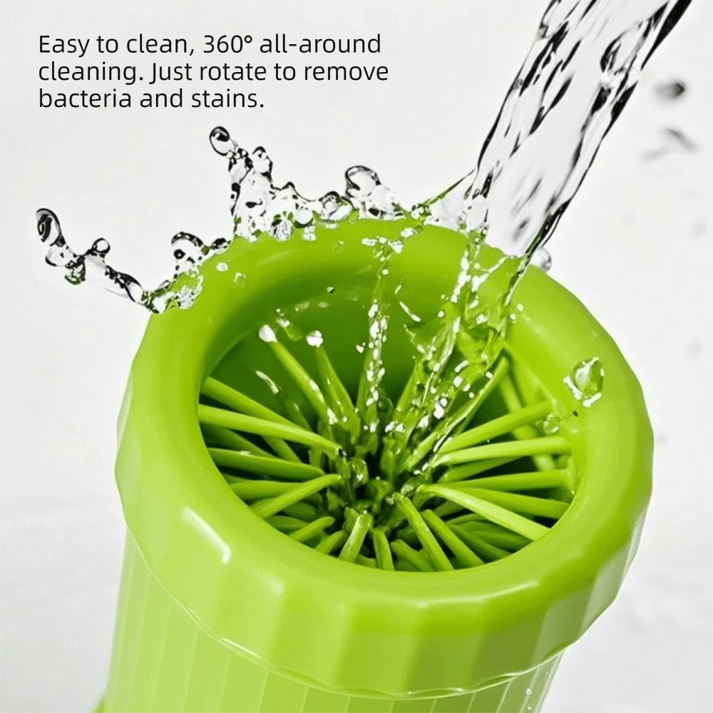 مخلب نظافة كوب USB قابلة للشحن الكلب القدم غسالة الكهربائية المحمولة آلة تنظيف القدم انفصال باو غسالة كوب تنظيف القدم